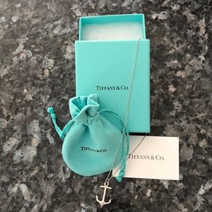 Retired Tiffany & Co. Anchor Necklace